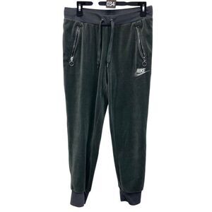 Nike grey fleece joggers Cozycore lounge activewear atheisure Medium #119